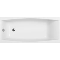 Cersanit Virgo 170x75 с ножками со смесителем Brasko (с сифоном Prime черным)