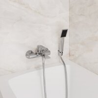 Смеситель Lauter Reef 21CK6678C с лейкой Living Serene 21S00103 - Превью изображения №7 — Интернет-Магазин TECNO.BY