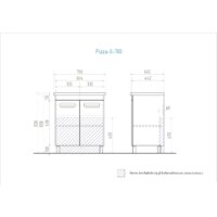 Vigo Тумба Plaza 700 (под ум Фостер) Image #6