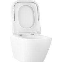 Wellsee Pure BY Wellsee RimFree 182602001 (чаша, пневмокрышка, глянцевый белый) Image #2