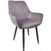 AksHome Pablo 72328 (светло-серый велюр HLR-20/черный)