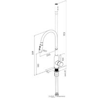 Смеситель Milardo Meal M01SB2FM05 - Превью изображения №10 — Интернет-Магазин TECNO.BY