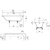Kaldewei Eurowa 140x70 Image #3