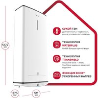 Накопительный электрический водонагреватель Ariston Velis Tech Abse Dry 100 - Превью изображения №3 — Интернет-Магазин TECNO.BY