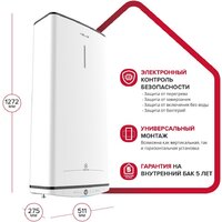Накопительный электрический водонагреватель Ariston Velis Tech Abse Dry 100 - Превью изображения №4 — Интернет-Магазин TECNO.BY