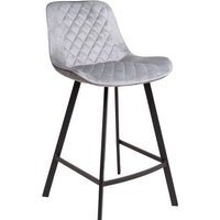 AksHome Leros (светло-серый велюр HLR-20/черный)