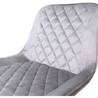 AksHome Leros (светло-серый велюр HLR-20/черный) Image #9