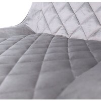 AksHome Leros (светло-серый велюр HLR-20/черный) Image #10