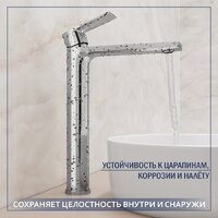 Умывальник Lauter 21502 + Reef 21CK8678C + сифон 21635CH + дон.клапан 21190CH (хром) - Превью изображения №5 — Интернет-Магазин TECNO.BY