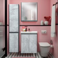 Doratiz Тумба под умывальник Крит 60 9908.128 (серый) Image #11