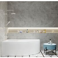 Ванна Triton Мари 170х110L (с каркасом, сифоном, экраном) - Превью изображения №3 — Интернет-Магазин TECNO.BY