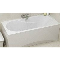 Cersanit Mito Red 170x70 с ножками со смесителем Brasko Black однорыч. (с сифоном Prime) Image #5