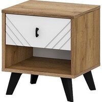 Mio Tesoro Байкал (дуб золотистый/белый матовый)