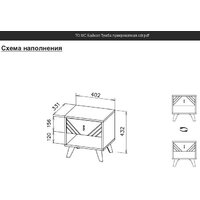 Mio Tesoro Байкал (дуб золотистый/белый матовый) Image #3
