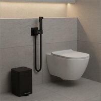 Унитаз напольный Lauter W224 2110224 + гигиенический душ Rainix 21LT7712BM (горизонтальный выпуск) - Превью изображения №28 — Интернет-Магазин TECNO.BY