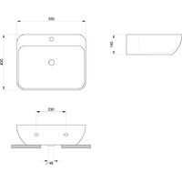 Lavinia Boho Bathroom Sink Slim 33311113 с донным клапаном click-clack Image #6