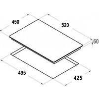 Варочная панель Schtoff IT4603 Nano Matte Black - Превью изображения №3 — Интернет-Магазин TECNO.BY