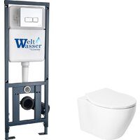 Saniteco KW-99046 в комплекте с инсталляцией + Marberg 410 SE CR + Marberg 410 Image #6