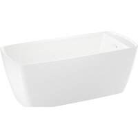 Wellsee Idéal 170x78 236901002 (отдельностоящая ванна белый глянец, экран, ножки, сифон-автомат глянцевый белый) Image #1