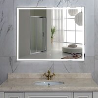 Пекам Зеркало Greta 100x80 greta-100x80s (с подсветкой и сенсором на прикосновение) Image #4