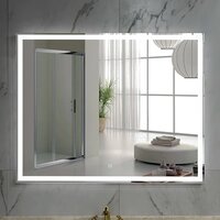 Пекам Зеркало Greta 100x80 greta-100x80s (с подсветкой и сенсором на прикосновение) Image #10