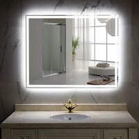 Пекам Зеркало Greta 100x80 greta-100x80s (с подсветкой и сенсором на прикосновение) Image #2
