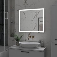  Континент Зеркало Clamm Led 80x70 - Превью изображения №9 — Интернет-Магазин TECNO.BY