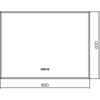 Silver Mirrors Зеркало Алмина 80x60 LED-00002326 Image #3