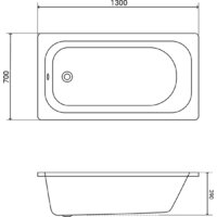 Ванна Lauter Orra 130 21XG130 - Превью изображения №19 — Интернет-Магазин TECNO.BY