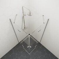 Triton Дельта-Хром 90x90 (без поддона) Image #7