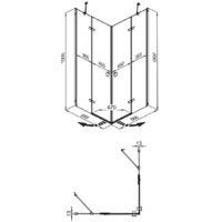 Triton Дельта-Хром 90x90 (без поддона) Image #8