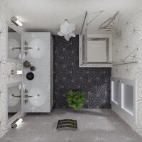 Triton Дельта-Хром 90x90 (без поддона) Image #5