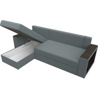 Лига диванов Дубай Лайт левый 121640L (рогожка амур серый) Image #5