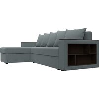 Лига диванов Дубай Лайт левый 121640L (рогожка амур серый) Image #7