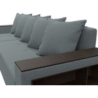 Лига диванов Дубай Лайт левый 121640L (рогожка амур серый) Image #8