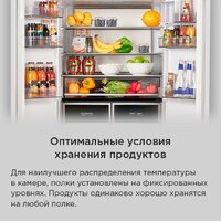 Четырёхдверный холодильник MAUNFELD MFF190NFDSB - Превью изображения №24 — Интернет-Магазин TECNO.BY