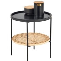 Halmar Kampa 45x45 (натуральный/черный)