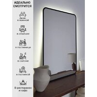 eMZe 60x80 LED.UV.SMART.60.80.CHE.4K (черный с УФ-окантовкой и подсветкой) Image #3