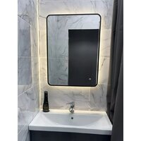 eMZe 60x80 LED.UV.SMART.60.80.CHE.4K (черный с УФ-окантовкой и подсветкой)