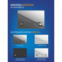 Унитаз подвесной Cersanit Carina New Clean On с инстал. Link Pro (с кнопкой Estetica 64110 хром глянцевый) - Превью изображения №12 — Интернет-Магазин TECNO.BY