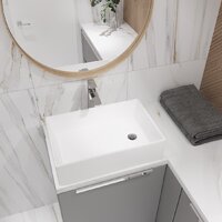 Lauter 21518-1 + клапан 21190W + сифон 21635W (белый матовый) Image #4