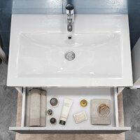 Vigo Тумба под умывальник Geometry 600-0-1 Como навесная (бетон) Image #7