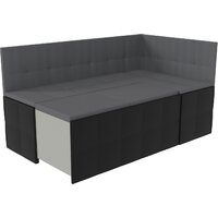 Sundays Home Домино (рогожка/кожзам, серый) Image #3