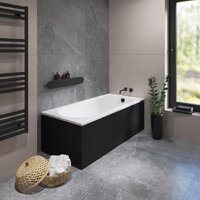 Lauter Haven 150 /21202005 (с ножками, лицевым экраном черного цвета и сифоном 21Y32001 матовый черный) Image #9