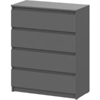 Mio Tesoro Денвер 4 ящика (графит серый)