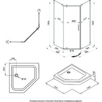 Triton Дека-Блэк 100х100 (с поддоном) Image #11