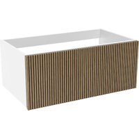  ЗОВ Тумба с умывальником Кито 70 K70LW0MRM-LDSPW6002 (белый/тростник) - Превью изображения №5 — Интернет-Магазин TECNO.BY