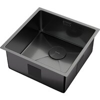 Кухонная мойка ZorG Zerox 44 U / IF PVD Gunblack - Превью изображения №2 — Интернет-Магазин TECNO.BY