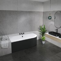 Lauter Bliss 180 L 21201081L (с ножками и черным подголовником) Image #27