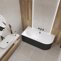 Lauter Bliss 180 L 21201081L (с ножками и черным подголовником) Image #30